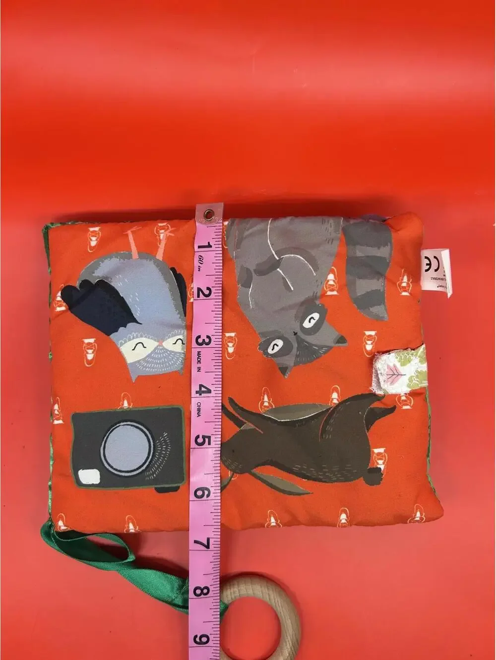 Manhattan Toy Camp Acorn Soft Photo Book – Baby Sensory Toy Album - Picture 7 of 9